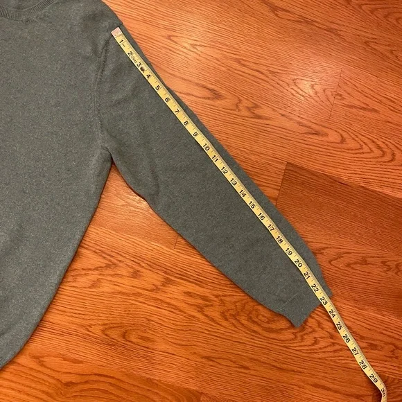 Lands’ End Women’s Heathered Cashmere Sweater, Size L - Picture 8 of 9